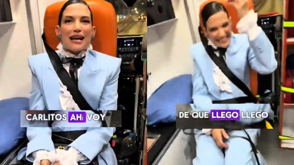 Natalia Jiménez ambulancia