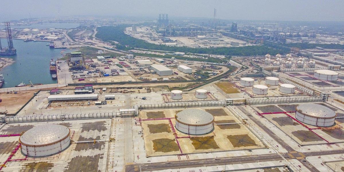 Incendio y derrame Pemex Olmeca