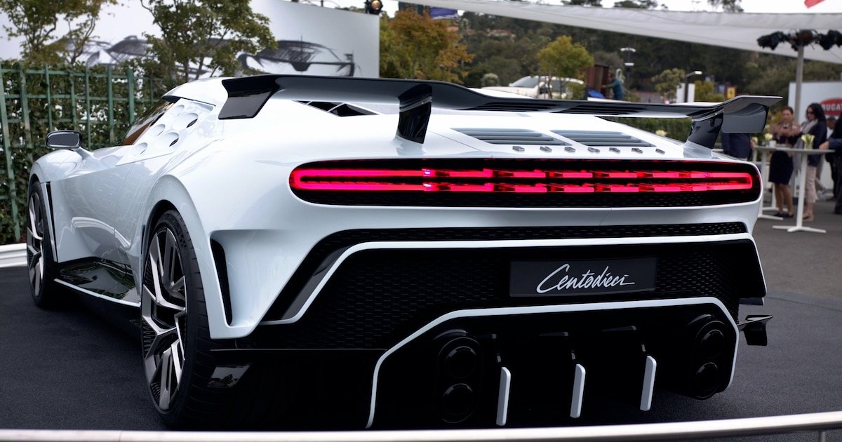 Bugatti Centodieci Cristiano Ronaldo