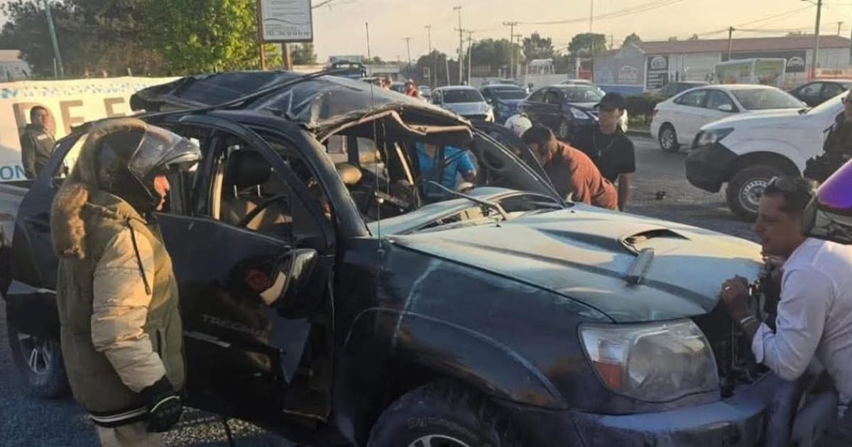 Explosión camioneta Tecámac AIFA