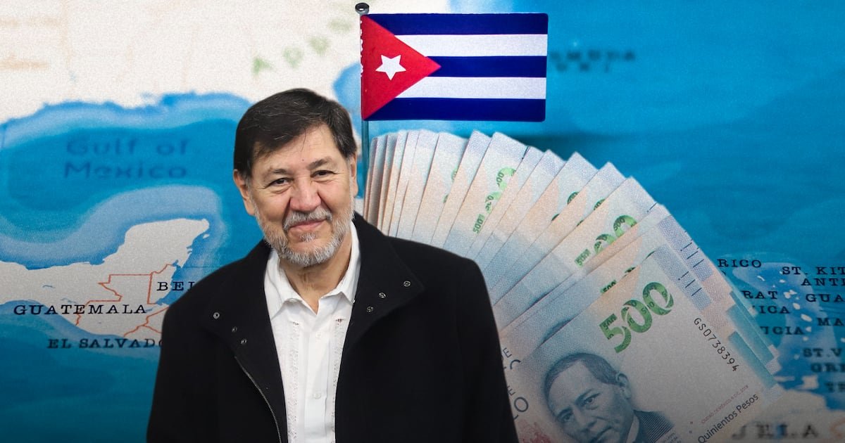 Noroña donación Cuba