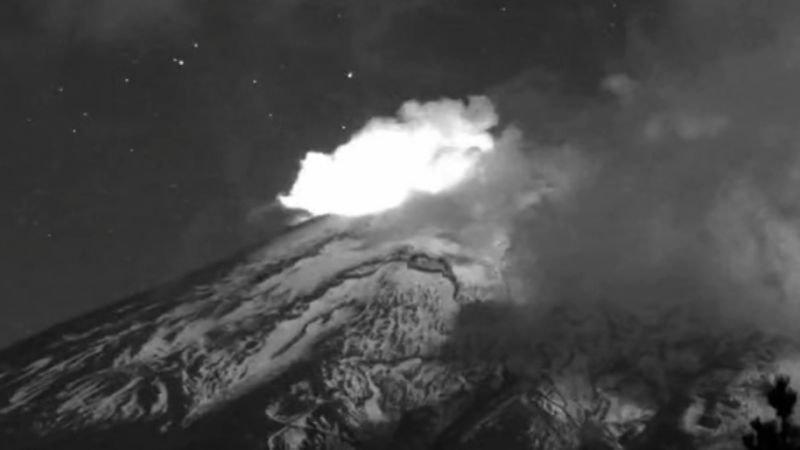 Popocatépetl fumarolas