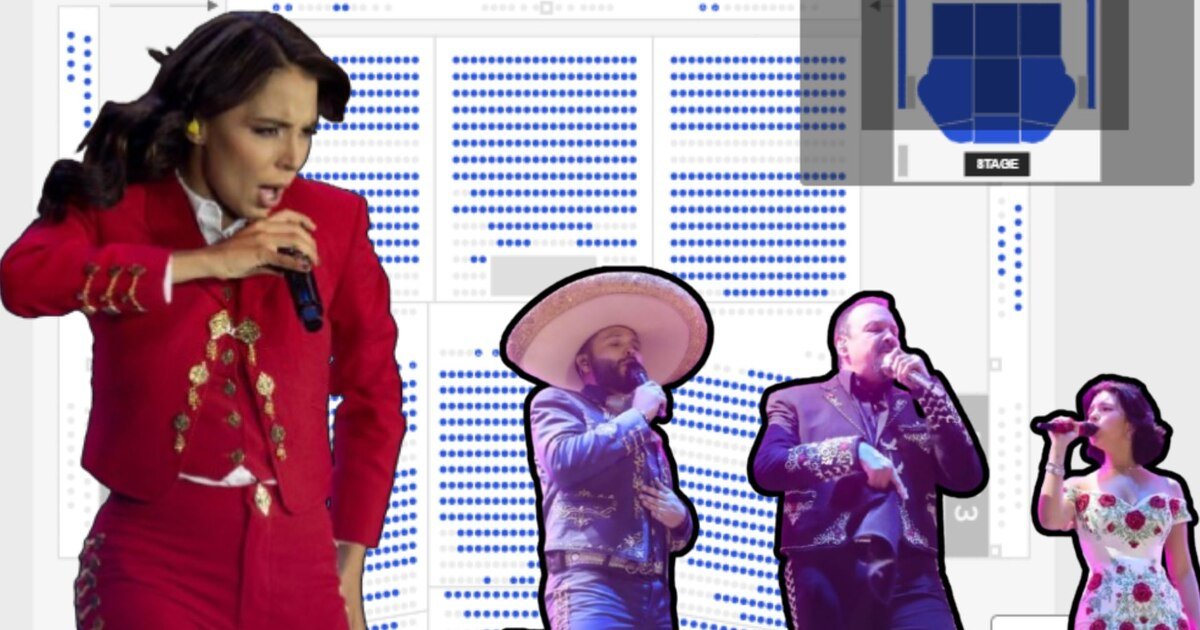 Majo Aguilar baja ventas conciertos