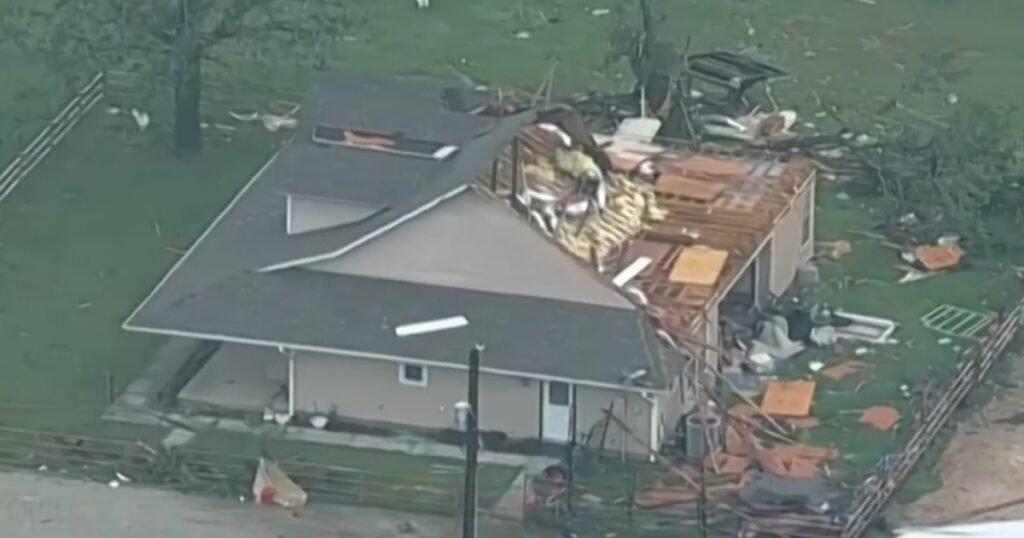Tornado en el norte de Texas