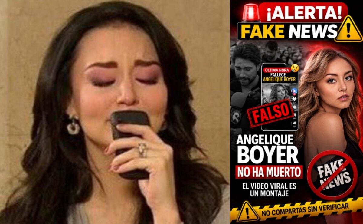Angelique Boyer fake news