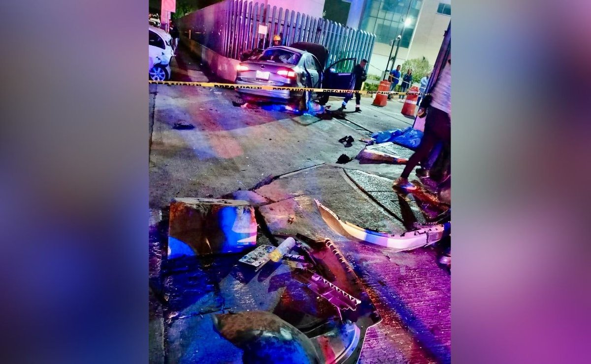 Accidente Tecámac IMSS ebrio