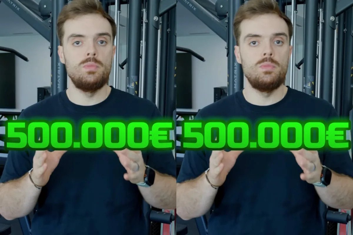 Ibai Llanos gimnasio