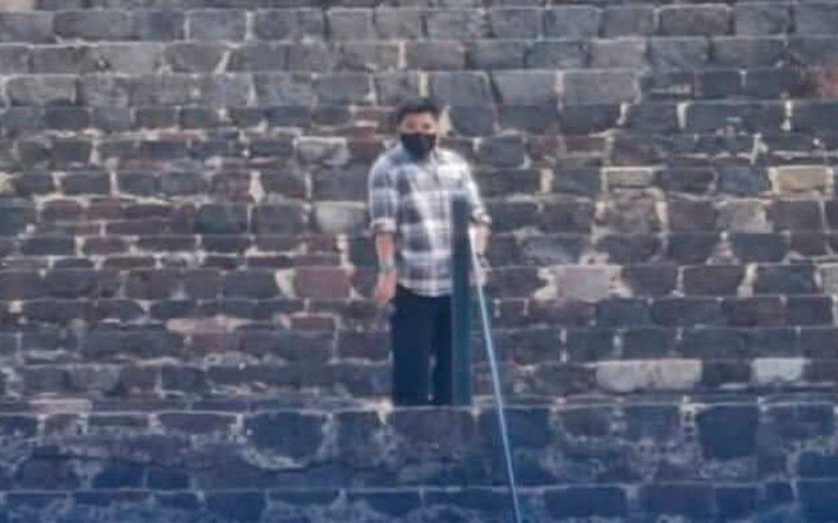 Reclamo cuerpo agresor Teotihuacán