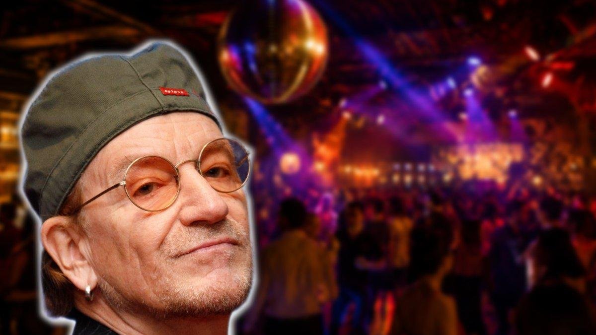 Bono U2 bailando salsa CDMX