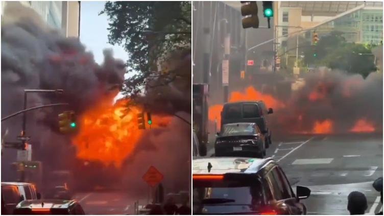 Explosión vehículo Wall Street