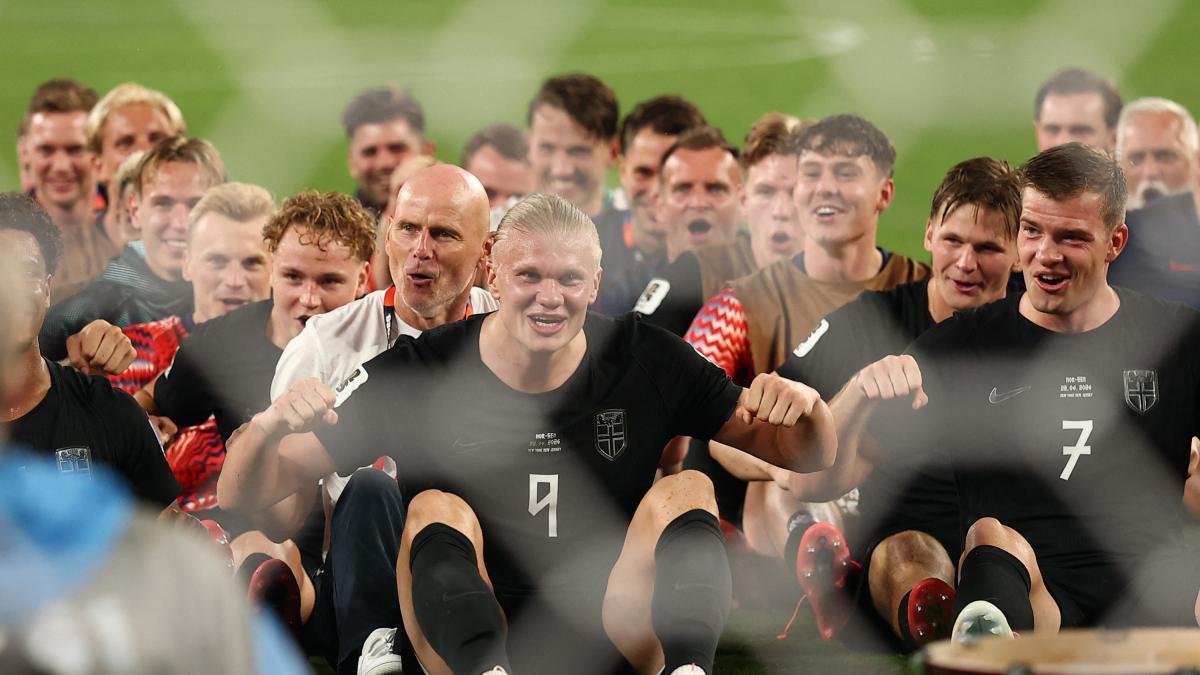 Celebración vikinga Noruega Mundial 2026