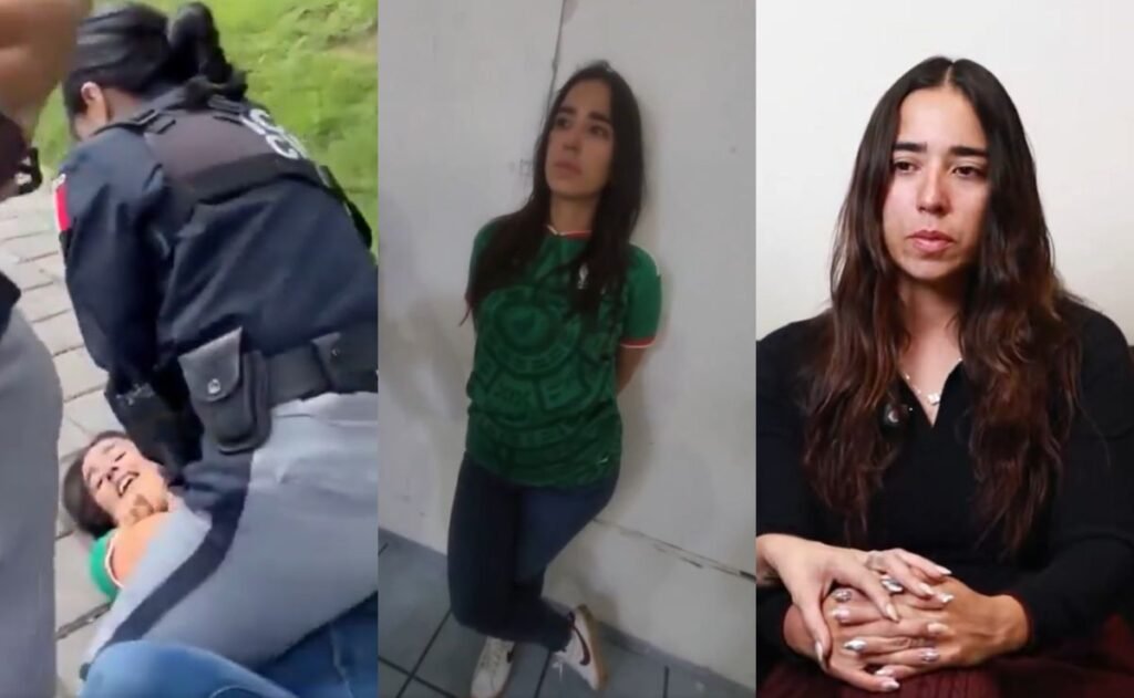 Detención mujer Cholula CJNG