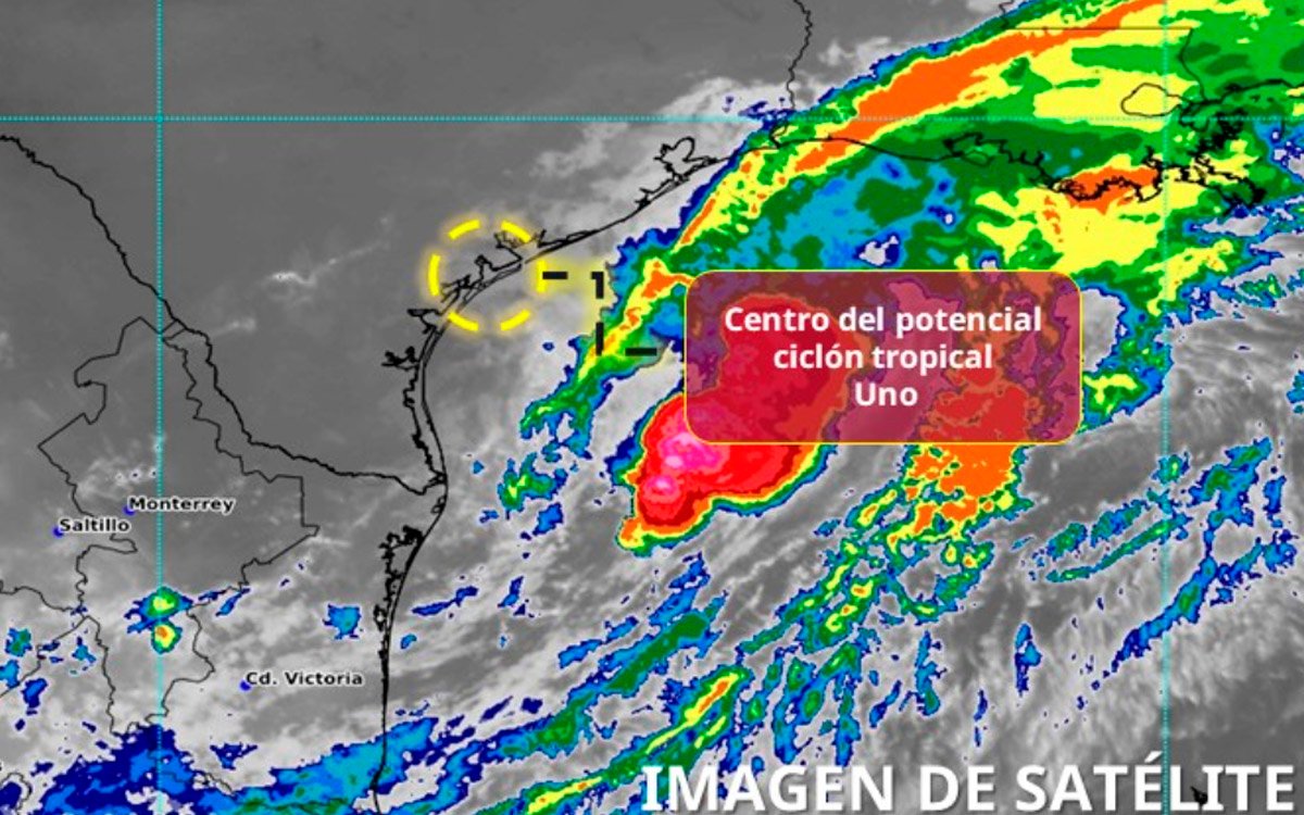 Potencial ciclón tropical Uno