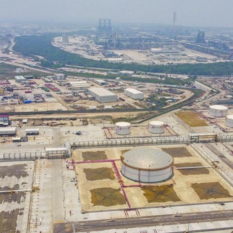 Incendio y derrame Pemex Olmeca