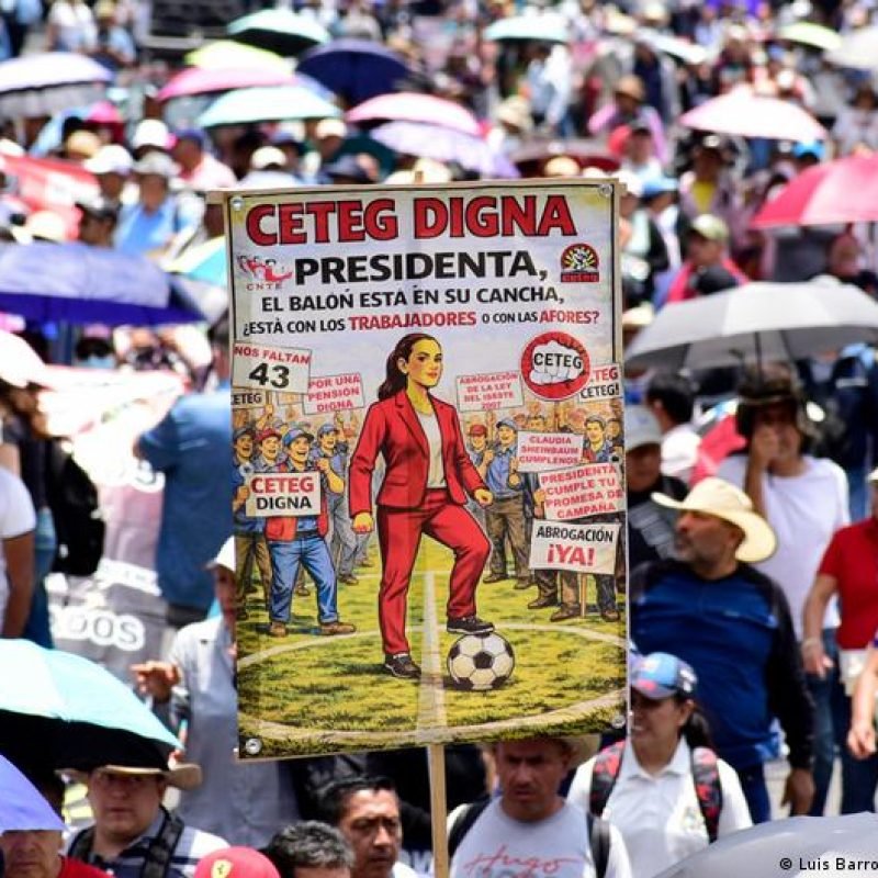 Protestas docentes Estadio Azteca Mundial 2026