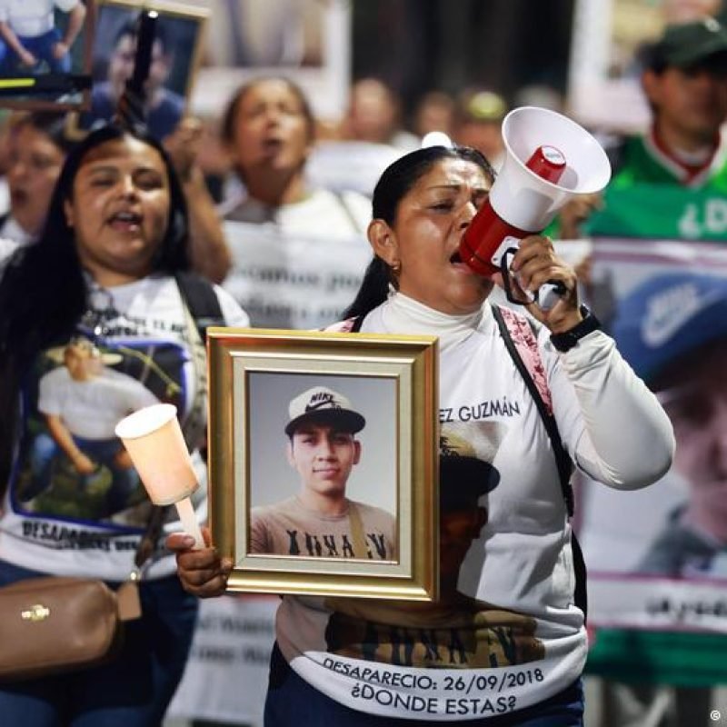 protesta desaparecidos México mundial