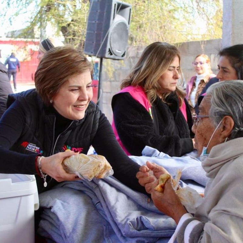 DIF Torreón realiza brigada invernal en el ejido La Partida