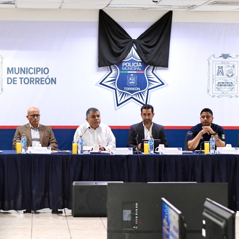 Dedican reunión de seguridad al legado y compromiso del alcalde Román Alberto Cepeda González