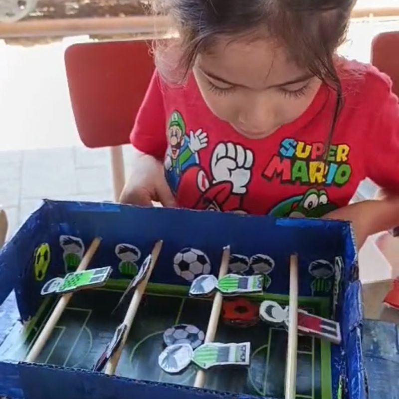 Excelente respuesta de familias al taller “Mini Partido sobre Ruedas” en el Museo del Ferrocarril