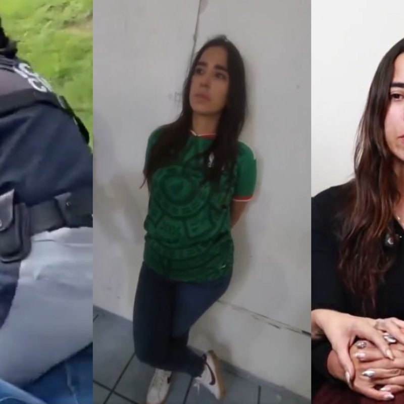 Detención mujer Cholula CJNG