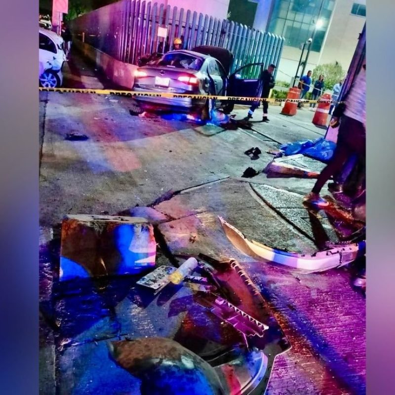 Accidente Tecámac IMSS ebrio