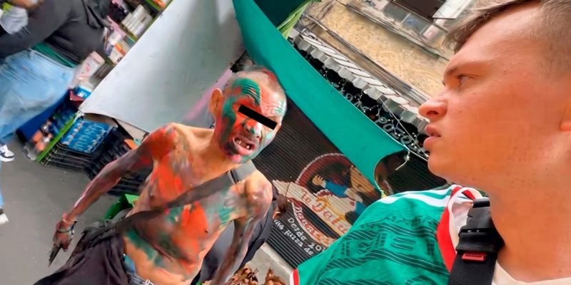 Influencer alemán amenazado CDMX