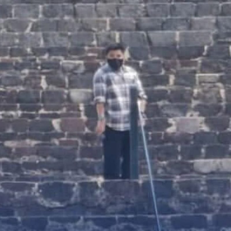 Reclamo cuerpo agresor Teotihuacán