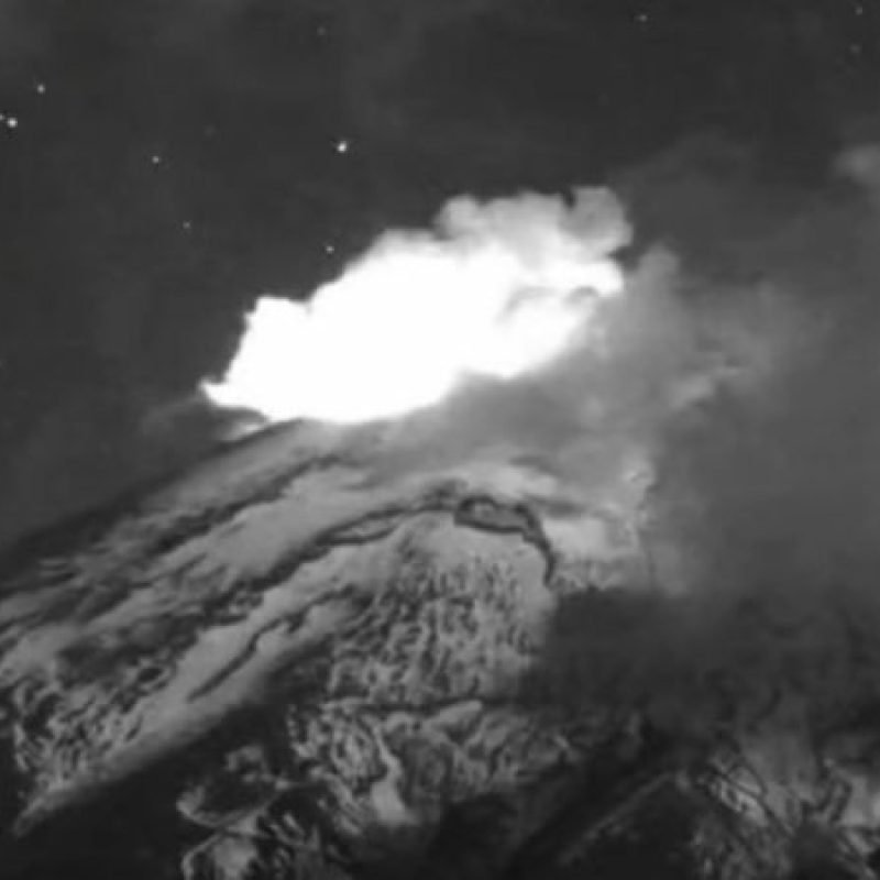 Popocatépetl fumarolas